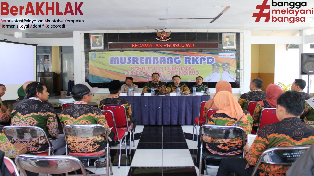 Musrenbang Kecamatan Tahun 2023 Dalam Rangka Penyusunan RKPD Tahun Anggaran2024 di Pendopo Kecamatan